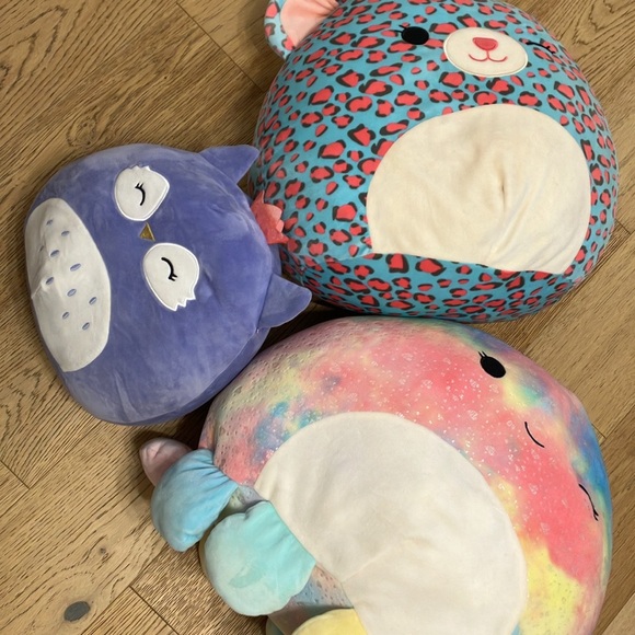 Squishmallows Colorful Stuffed Animals Set - Picture 1 of 2